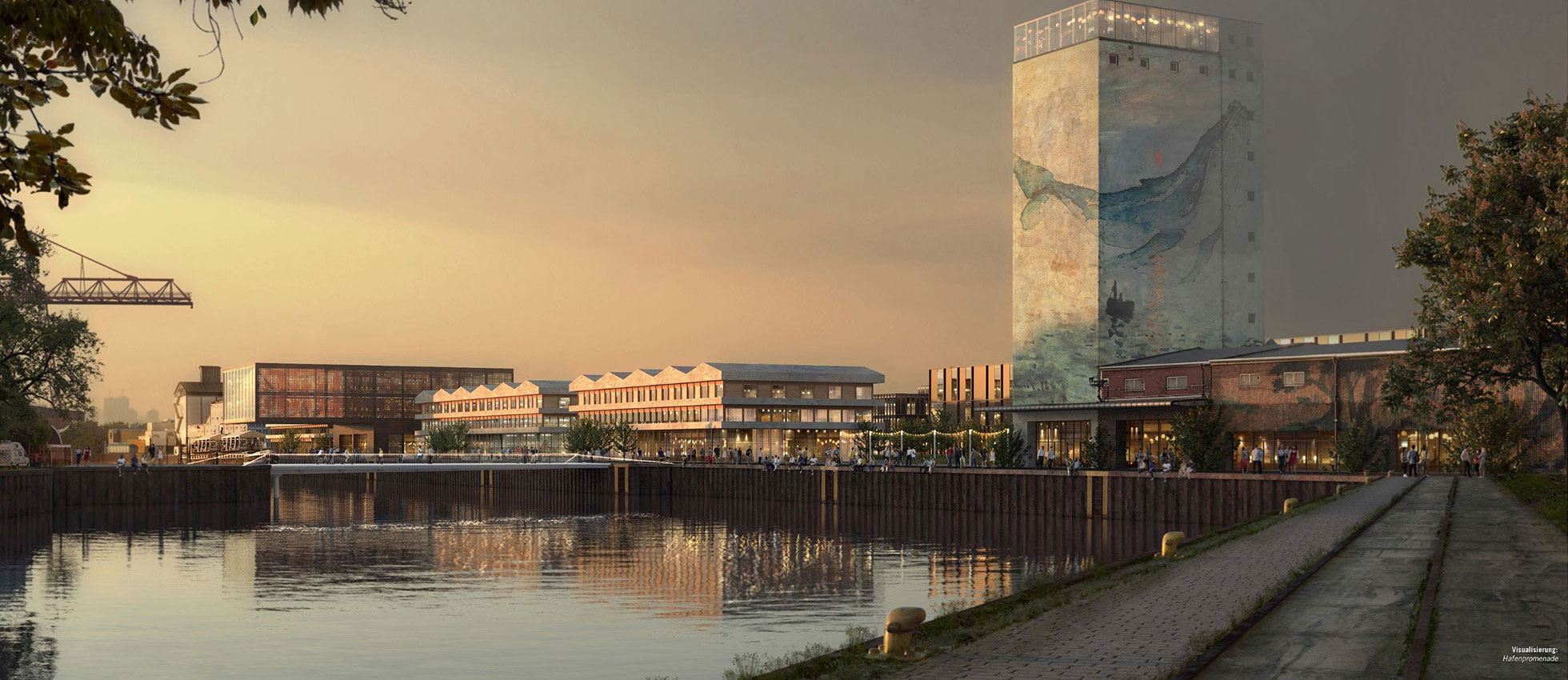 Bild: Hafenquartier / Copyright COBE Architects